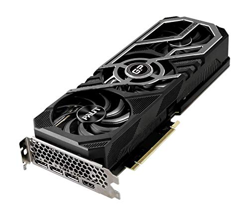 Tarjeta gráfica Palit GeForce RTX 3090 GamingPro 24GB GDDR6X Ray-Tracing LHR, 10496 Core, 1395MHz GPU, 1695MHz Boost, 3 x DisplayPort, HDMI, Advanced TurboFan 3.0