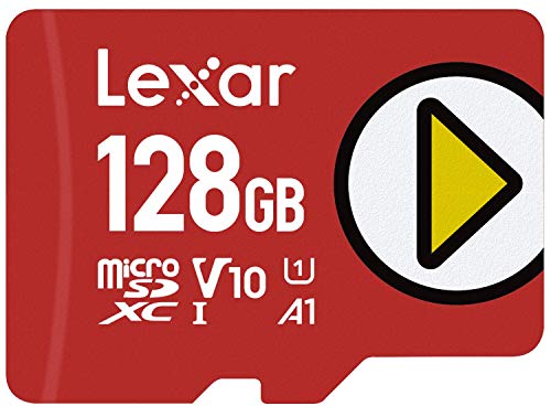 Tarjeta Lexar Play 128GB microSDXC UHS-I, hasta 150MB/s de Lectura (LMSPLAY128G-BNNAG)