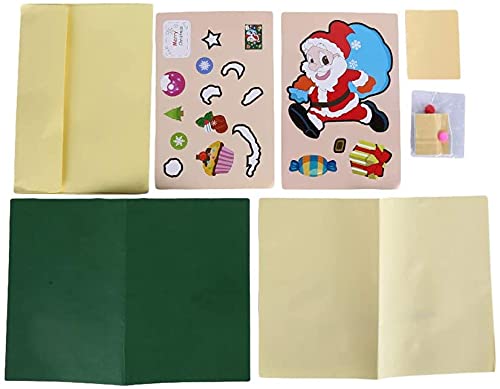 Tarjetas de Acción de Gracias hechas a mano con flores secas para niños, tarjetas navideñas, fiestas navideñas, diseño práctico y duradero