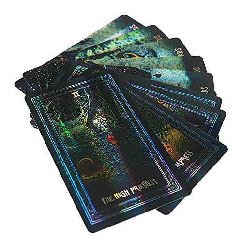 Tarjetas Holográficas Tartas Prisma,Holographic Prisma Tarot Cards,Only Tarot,Tarot Cards
