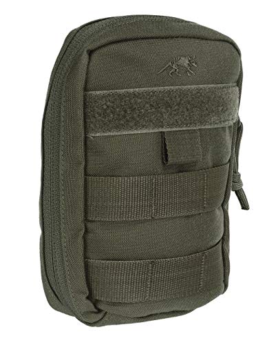 Tasmanian Tiger TT TAC Pouch 1 TREMA Bolsa Adicional con Sistema Molle y área de Parche, 16 x 12 x 4 cm (Oliva)