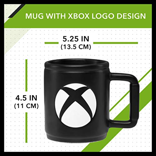 Taza de café con logotipo de Xbox de Paladone, cerámica, producto oficial de Xbox