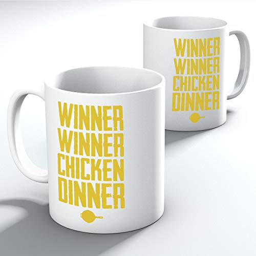 Taza Winner Chicken Dinner Player Unknown Battlegrounds