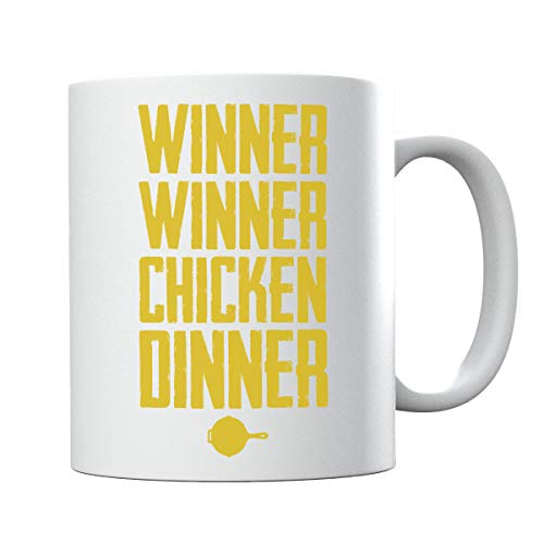 Taza Winner Chicken Dinner Player Unknown Battlegrounds