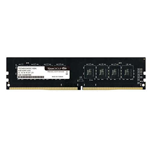 Team Group 8GB DDR4 DIMM módulo de - Memoria (8 GB, 1 x 8 GB, DDR4, 2400 MHz, 288-pin DIMM)