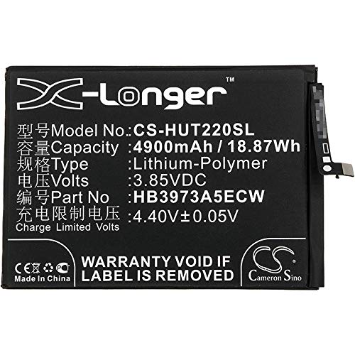 TECHTEK batería Compatible con [Huawei] EVR-AL00, EVR-L29, Honor Note 10, Honor Note 10 Standard Edition, Honor Note 10 Standard Edition Dual SIM, Honor Note 10 Standard Edition Dual SIM TD-LTE, Mate