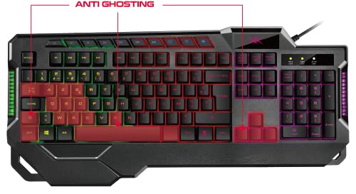 Teclado Thomson Loki Gaming/Multimedia RGB
