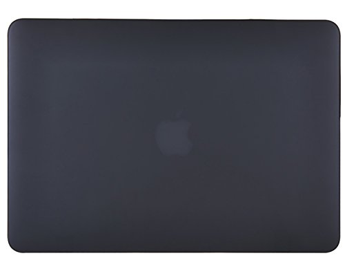 TECOOL Funda para MacBook Pro 13 Pulgadas con Retina Display, Plástico Dura Case Mate Carcasa con Tapa del Teclado para 2012-2015 MacBook Pro 13.3 Pulgada (Modelo: A1502/ A1425) - Negro