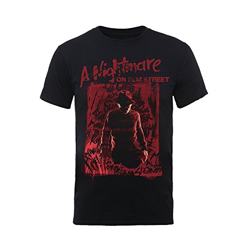 Tee Shack Nightmare on ELM Street Freddy Krueger Figure Oficial Camiseta para Hombre (XX-Large)