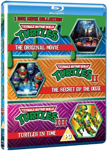 Teenage Mutant Ninja Turtles - The Movie Collection - 3 Disc Set (Teenage Mutant Ninja Turtles/Secret Of The Ooze/Turtles In Time) (Blu-ray) [Reino Unido] [Blu-ray]
