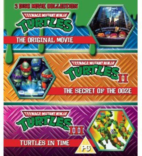 Teenage Mutant Ninja Turtles - The Movie Collection - 3 Disc Set (Teenage Mutant Ninja Turtles/Secret Of The Ooze/Turtles In Time) (Blu-ray) [Reino Unido] [Blu-ray]