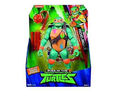 Teenage Mutant Ninja Turtles TUAB3310 The Rise of The Teenage Mutant Ninja Turtles Michaelangelo Figura de acción Gigante