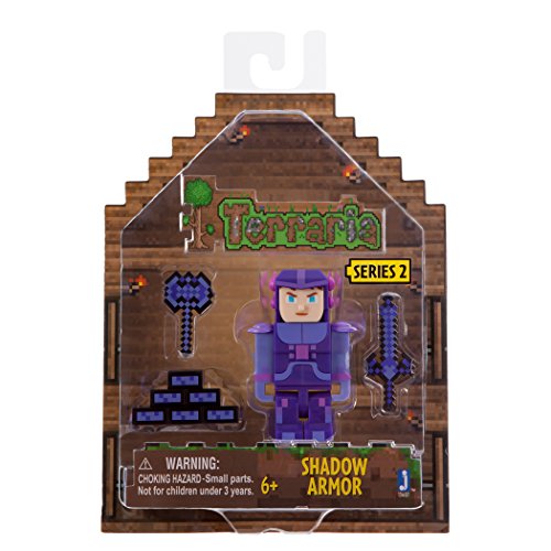 Terraria- Shadow Armor - Figura de acción con los Accesorios