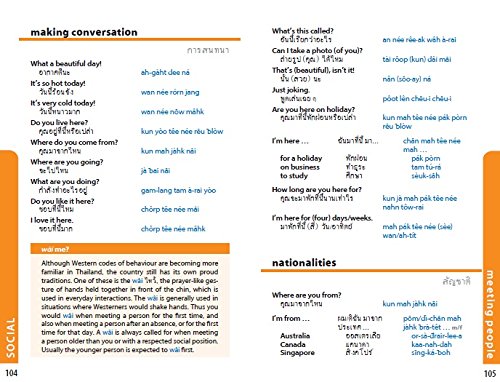 Thai Phrasebook & Dictionary 8 (Phrasebooks) [Idioma Inglés]