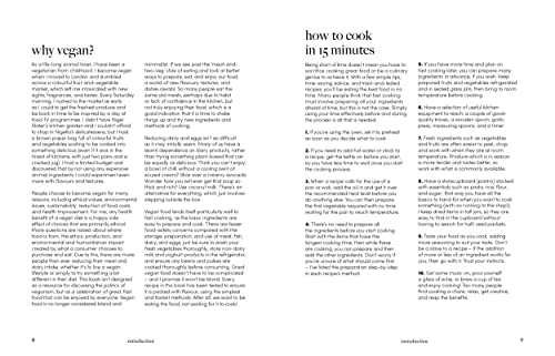 The 15-Minute Vegan: Fast, modern vegan cooking