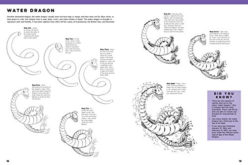 The Art of Drawing Dragons, Mythological Beasts, and Fantasy Creatures: Step-by-step techniques for drawing fantastic creatures of folklore and legend (Collector's Series)