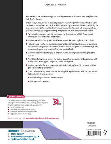 The City & Guilds Textbook Level 2 Diploma for Hair Professionals for Apprenticeships in Professional Hairdressing and Professional Barbering