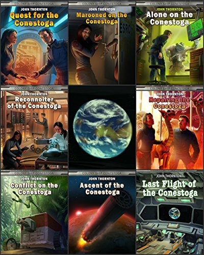 The Colony Ship Conestoga: The Complete Series: All Eight Books (English Edition)