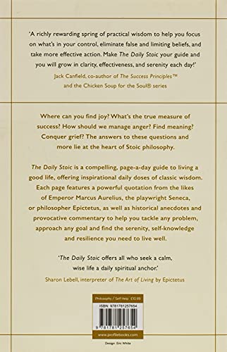 The Daily Stoic: 366 Meditations on Wisdom, Perseverance, and the Art of Living: Featuring new translations of Seneca, Epictetus, and Marcus Aurelius