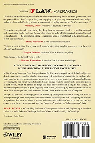 The Flaw of Averages: Why We Underestimate Risk in the Face of Uncertainty