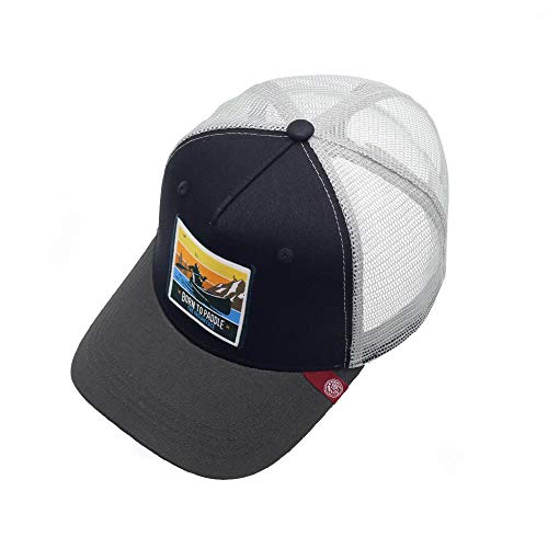 The Indian Face Gorra - Born to Paddle Black/Grey