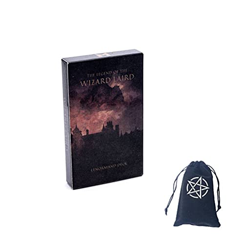 The Legend Of The Wizard Laird Tarot Tarot, con bolsa, juego de mesa