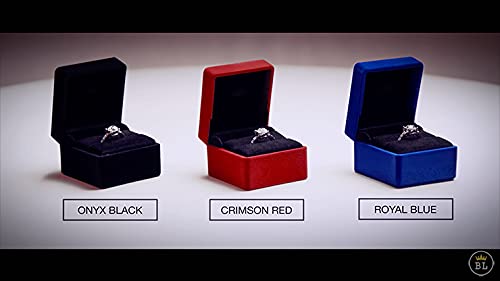 The Lord Of The Magic Vanishing Ring Box Black and Red Set (Gimmick and Online Instructions) by SansMinds - Trick