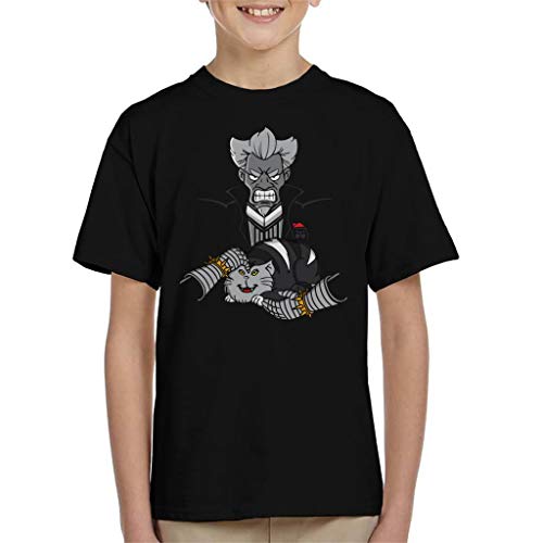 The Mad Father Doctor Claw Inspector Gadget The Godfather Mashup Kid's T-Shirt