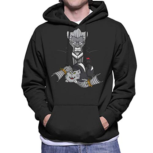 The Mad Father Doctor Claw Inspector Gadget The Godfather Mashup Men's Hooded Sweatshirt