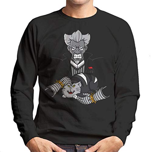 The Mad Father Doctor Claw Inspector Gadget The Godfather Mashup Men's Sweatshirt