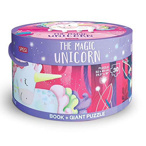 The magic unicorn. Ediz. a colori. Con puzzle (Sassi junior)