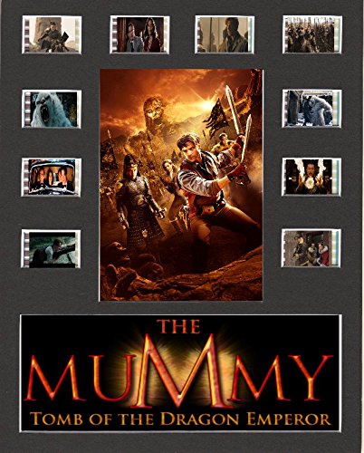 The Mummy Tomb of The Dragon Emperor Film Cell Style - Fotografía (10 x 8 cm, montada en 10 Celdas), Sin Marco, 25,40 x 20,32 cm
