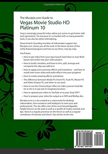 The Muvipix.com Guide to Vegas Movie Studio HD Platinum 10