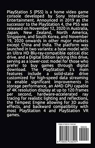 THE NEW PLAY STATION 5 GAMING GUIDE: The Complete Guide In Having Your Own PS5 Game And Overview of the best PS5 video games, hardware and accessories