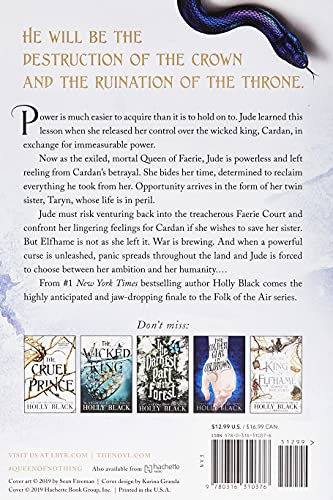 The Queen of Nothing: 3 (Folk of the Air)