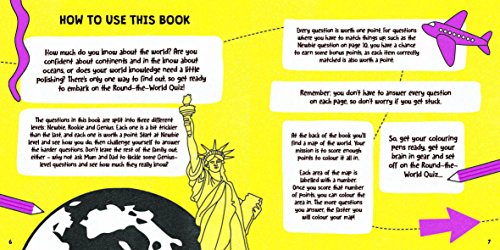 The Round the World Quiz Book (Lonely Planet Kids) [Idioma Inglés]