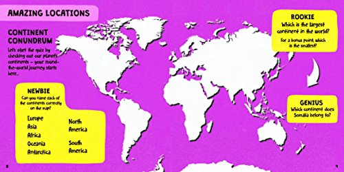 The Round the World Quiz Book (Lonely Planet Kids) [Idioma Inglés]