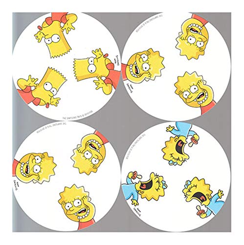 The Simpsons Donuts Game 66 Cartas Redondas edición Francesa