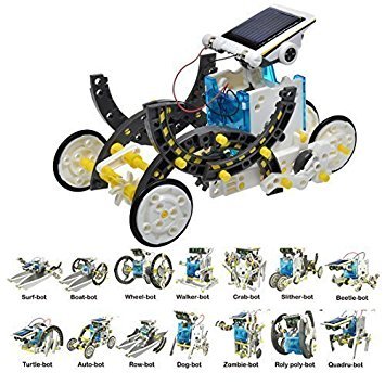 The Source Wholesale- Kit de robot solar educativo 14 en 1, Color (TS0139) , color/modelo surtido