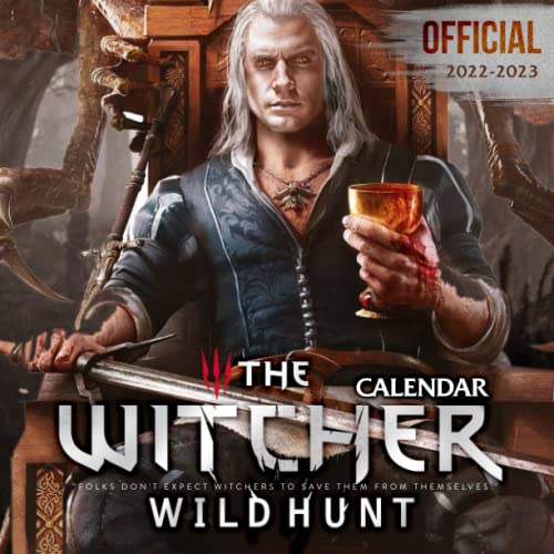 The Witcher 3 Wild Hunt: OFFICIAL 2022 Calendar - Video Game calendar 2022 - The Witcher 3 Wild Hunt -18 monthly 2022-2023 Calendar - Planner Gifts ... games Kalendar Calendario Calendrier). 1