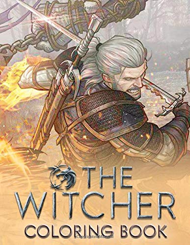 The Witcher Coloring Book: Enhanced edition for fan