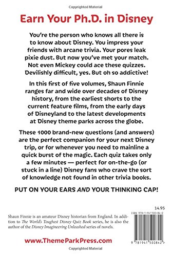 The World's Toughest Disney Quiz Book: Volume 1