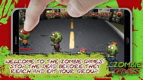 The Zombie Games - An Endless Zombie Rampage! Tap Fast With Your Trigger Finger to Kill the Walking Onslaught of the Dead!