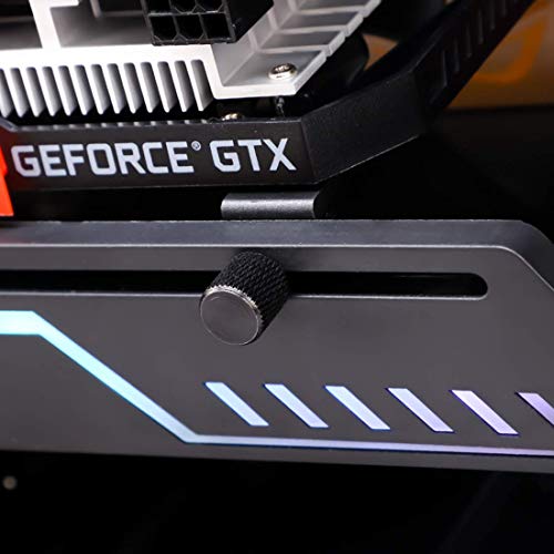 Thermalright ARGB Soporte Tarjeta Grafica, Soporte GPU Tarjeta De Video, Graphics Card Holder, 5V 3-Pin