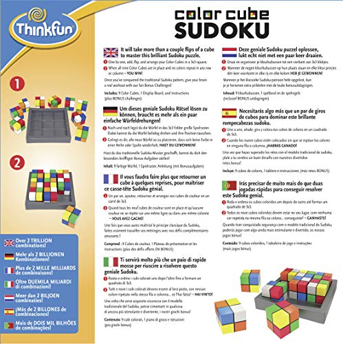Think Fun- Sudoku Juego de habilidad (Ravensburger 76342) , color/modelo surtido