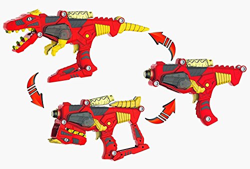 Think Gizmos Juguete Desmontable para los Niños - Construye tu Propio Kit de Juguete para niños y niñas de 3 4 5 6 7 8 + (DinoBlaster)