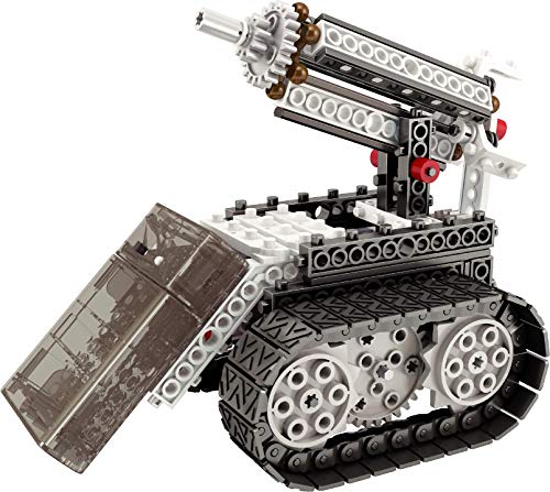 Think Gizmos Kit de Construcción de Vehículos Lunares Ingenious Machines – Juego de Montaje de Robóti-ca para Niños – Juguete RC con 4 Modelos – 2 Exploradores 1 Vehículo 1 Robot para Niños - TG801