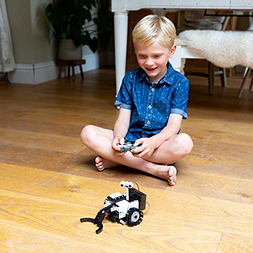 Think Gizmos Kit de Construcción de Vehículos Lunares Ingenious Machines – Juego de Montaje de Robóti-ca para Niños – Juguete RC con 4 Modelos – 2 Exploradores 1 Vehículo 1 Robot para Niños - TG801