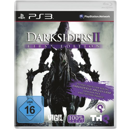 THQ Darksiders II First Edition, PS3 PlayStation 3 Alemán vídeo - Juego (PS3, PlayStation 3, Acción / Aventura, M (Maduro))