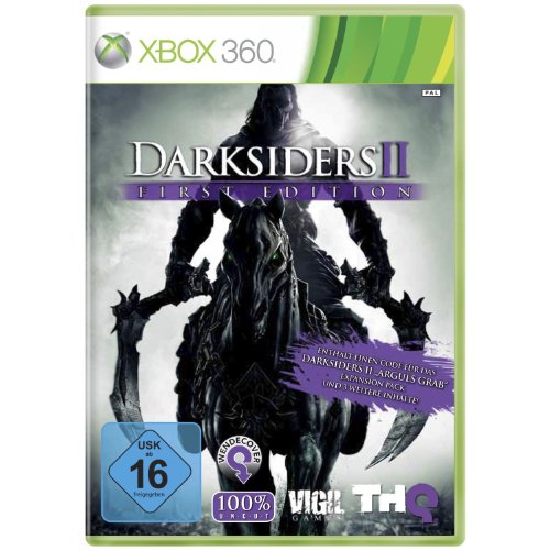 THQ Darksiders II First Edition, Xbox 360 Xbox 360 Alemán vídeo - Juego (Xbox 360, Xbox 360, Acción / Aventura, M (Maduro))